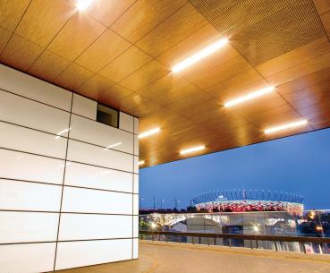 Architekturbeleuchtung mit homogener Lichtwirkung